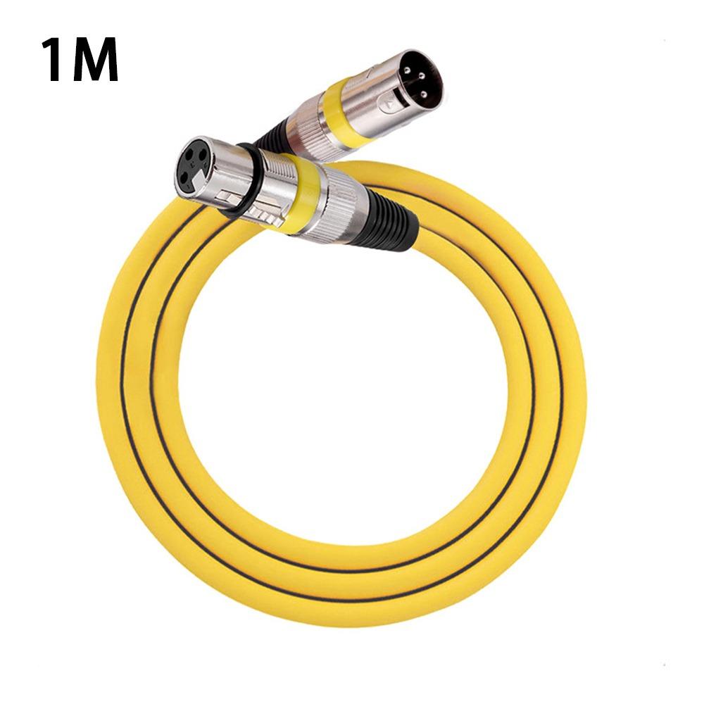 3Pin XLR Audio Signal Cable Microphones Shielded Cable for Mixer Microphone Balanced Cable