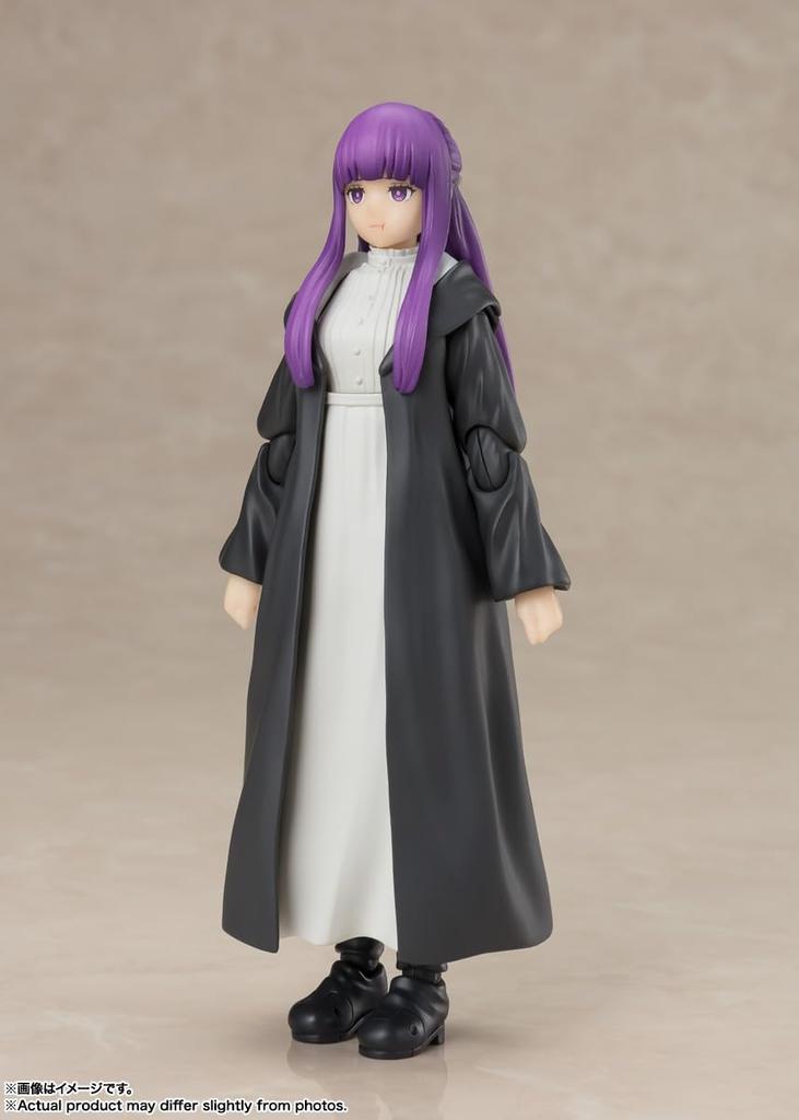 TAMASHII NATIONS Funeral Freeren Fern 140mm Painted Movable Figure S.H.Figuarts Approx. PVC&ABS