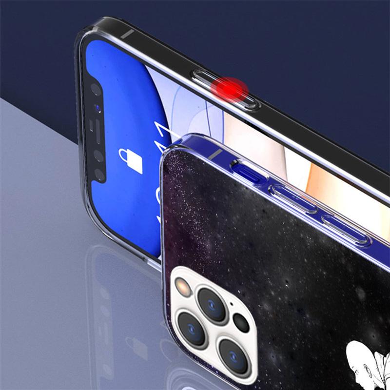 Чехол для телефона с аниме One-Punch Man для iPhone 17 Air 16 Pro Max 16E 15 + 14 Plus 11 12 13 Mini 7 8 SE Подарок Печатная крышка Fundas 17 Air