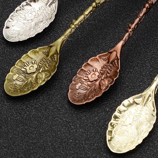 Твердая кофейная ложка, пищевая посуда из цинкового сплава