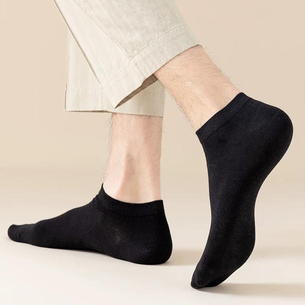 10 пар носков до щиколотки унисекс, легкие, из чистого хлопка, дышащие, влагоотводящие, устойчивые к запахам, спортивные носки для лета