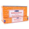 Sandalwood Sticks Agarbatti 180 Grams Box | 12 Packs of 15 Grams Each In a Box | Export Quality