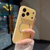 Магнитный чехол из искусственной кожи для iPhone 17 11 12 13 14 1 16 17 Pro Max Plus Официальный противоударный защитный чехол