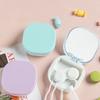 Mini Contact Lens Container Box Macaron Color Eyes Tool Kit Contact Lens Case Daily Organizer
