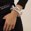 SHIXIN CCB Material Large Chunky Chain Bracelet for Women Hip Hop Big Thick Link Hand Chains Jewelry Trendy Egirl Bracelets 2026