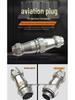 WF24 M24 Waterproof Aviation Plug & Flange Socket - Industrial Grade Connector