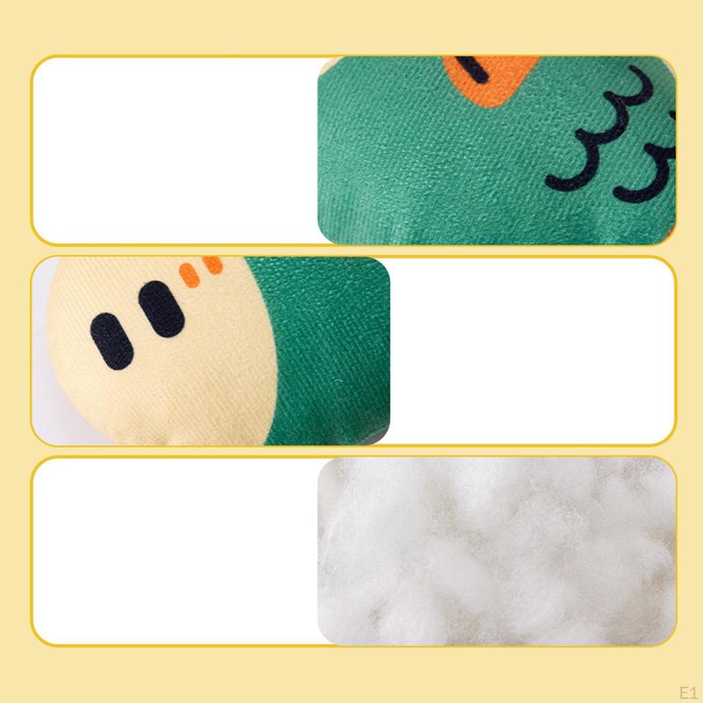 Dog Squeaky Toy Cute Puppy Soft Keep Busy Lightweight Interactive for