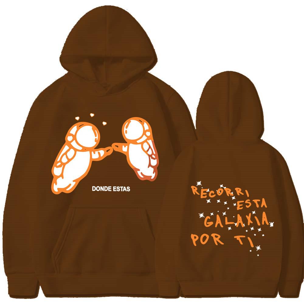 New thread recorri esta galaxia por ti print casual sweater hoodie sweater