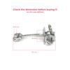 EDP1245 Rear Left or Right Door Catch Hinge Brake Stop Check Strap Limiter 13186210 for Vauxhall Opel Meriva A X03 2003-2010