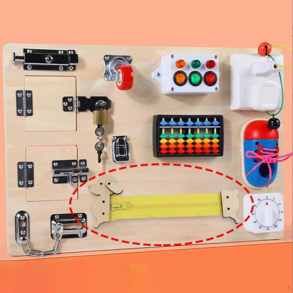 Busy Board Accessories Learning Skill Toy Teaching Aids Early Educational Toys for Gifts