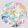 50 Cartoon Underwater World Graffiti Stickers Computer Suitcase Waterproof Decorative Stickers Ocean Stickers