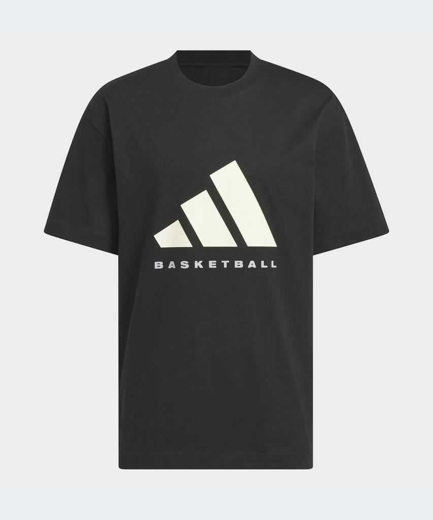 adidas Баскетбольная футболка - Черный / Jx5575