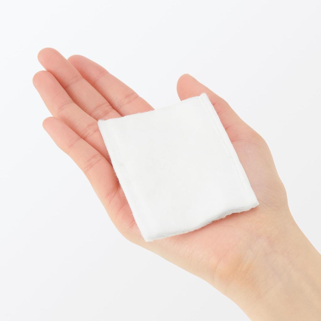 MUJI Cotton Pads 86 85 x 60 84923562 Peel-Off - sheets, approx. mm,