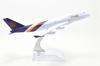 ДИНАСТИЯ ТАН 16 см Модель самолета Thai Airways B747 из сплава 1/400