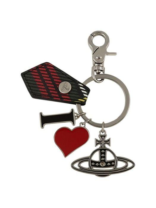 VIVIENNE WESTWOOD Я ЛЮБЛЮ ORB Металлический брелок 8203011EU S0022 N302