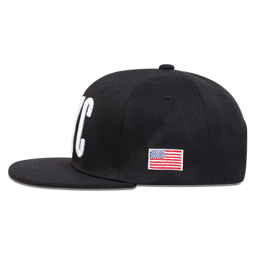 Детская бейсболка с вышивкой американского флага в стиле хип-хоп, модная кепка с плоским верхом, для занятий спортом на открытом воздухе, солнцезащитные кепки для мальчиков и девочек