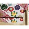 Used Hannari auspicious pattern antique Nagoya obi woven pure silk