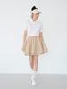 Nitina Shiny Double Flare Skirt Bg