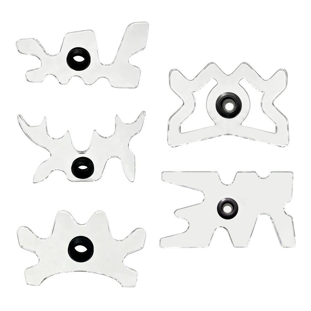 Hard Material Billiard Rest Transparent Pool Cue Holder Billiard Rack Billiard Accessory