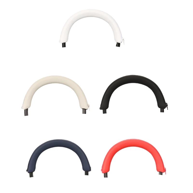 Universal Headphone Headband Head beam Silicone Cover for Sony WH-1000XM5 Headset Headband Protectors with Zipper Cover