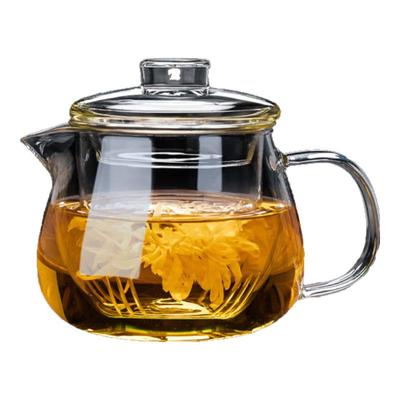 Гаомин Жаропрочный Стеклянный Чайник Пингвин