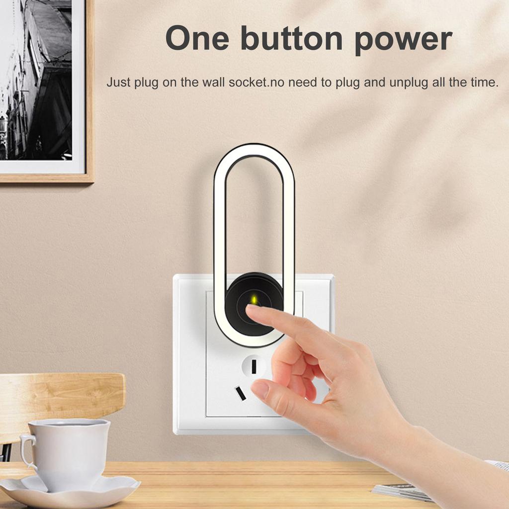 Ultrasonic Mosquito Repellent Lamp LED Night Light Electric Mosquito Mite Killing Lamp Fly Bug Trap