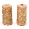 Natural Jute Cord Twine Trim Crafts Sewing Handmade DIY Vintage Jute Rope Ribbon Filler Christmas Wedding Party Decoration