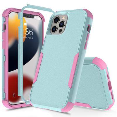 3 в 1 гибридный противоударный защитный чехол для телефона для Iphone 14 13 11 12 Pro Max Mini Xr X Xs Max 6 6s 7 8 Plus трехслойный хит цвета