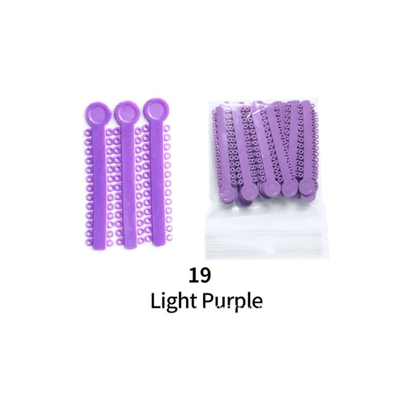 1040 Шт./40 Эластичных Лигатурных Дуг для Ортодонтии Стоматологических Цветные Резинки Латексные Эластичные Кольца для Брекетов Инструмен