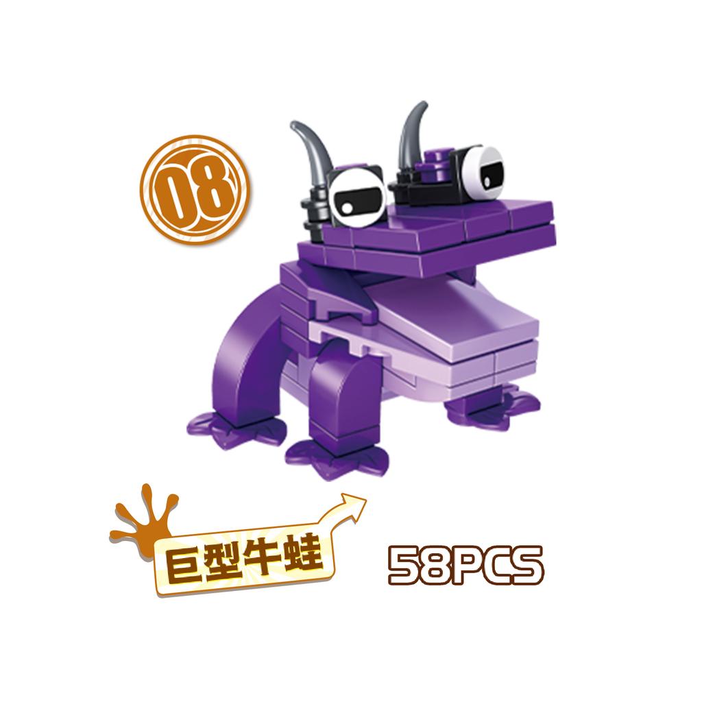 Non-Toxic Horror Game 99 Nights In The Forest Deer Ram Owl Creative Building Blocks Figures Models Diy Assemble Bricks Kids Toys Gifts