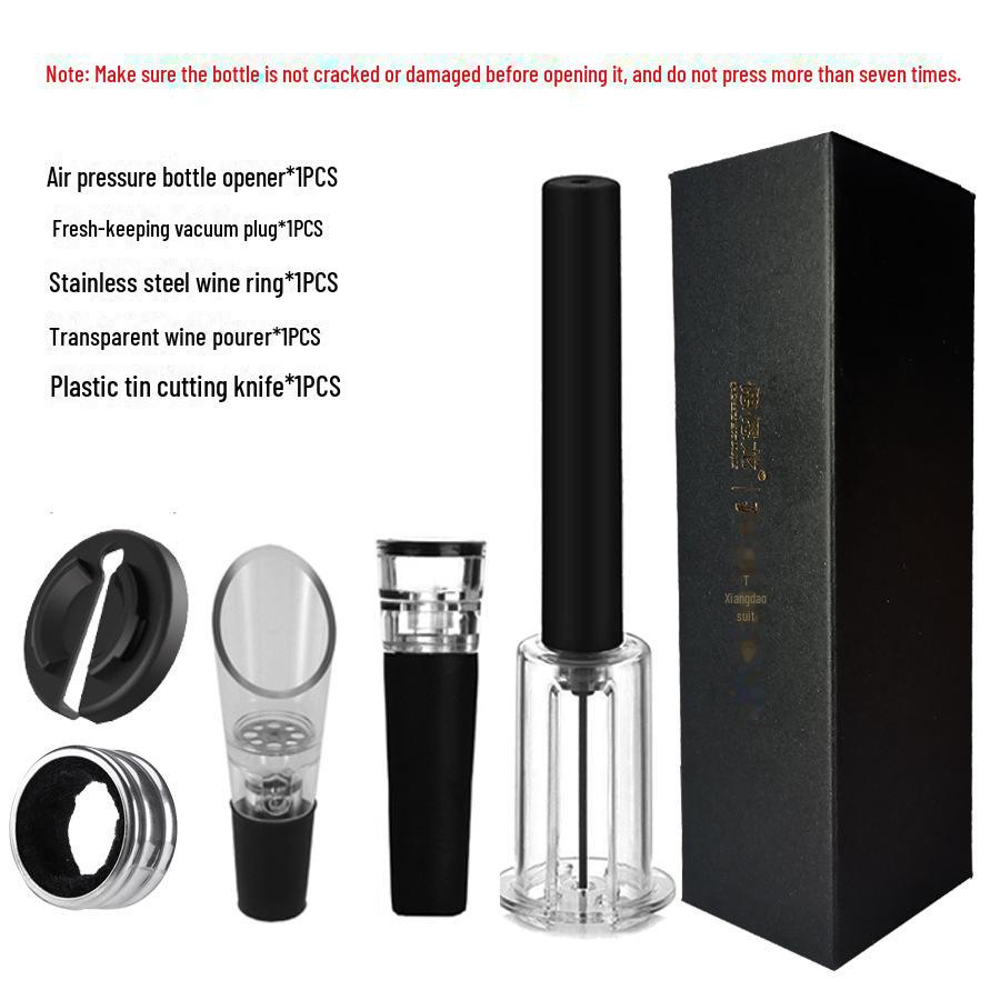 Rechargeable Automatic Wine Bottle Opener Set with Customizable Logo