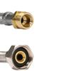 Flexible Sanitaire Inox DN8 2000mm with 3/8" AG x 1/2" ÜM