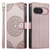 Применимый чехол-кошелек с тиснением мандалы для iPhone 17E, флип-чехол для Apple 18Pro Max