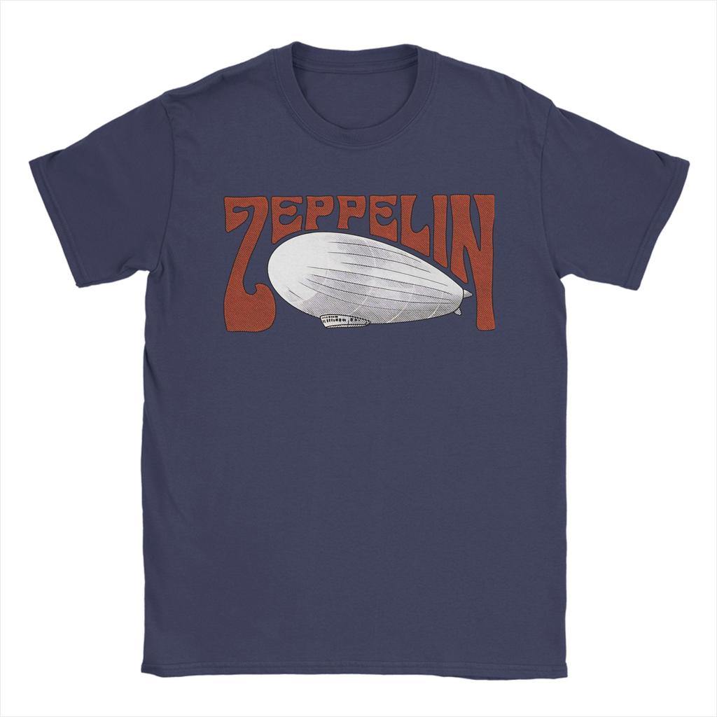 Мужская Женская Футболка The Mother Ship Led Zeppelin Футболки Харадзюку Пляжная Футболка Y2K Смешная Хлопковая Одежда Идея для Подарка