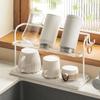 CRIMOCA Wide Jug/Water Bottle Stand/Cup Stand/Bottle Drainer, Approx. 31cm W X 12cm D X 19.5cm H, Slim Drainer Tray for Next To the Sink, Glasses, Bab