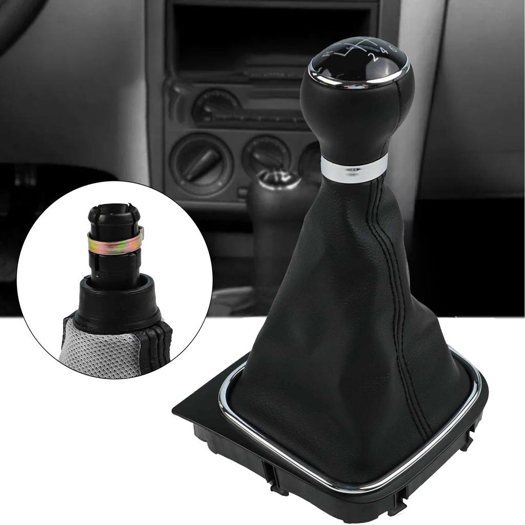 Convenient Shift Boot Gear Knob Kit for Golf 5 V 6 VI For Jetta For frame