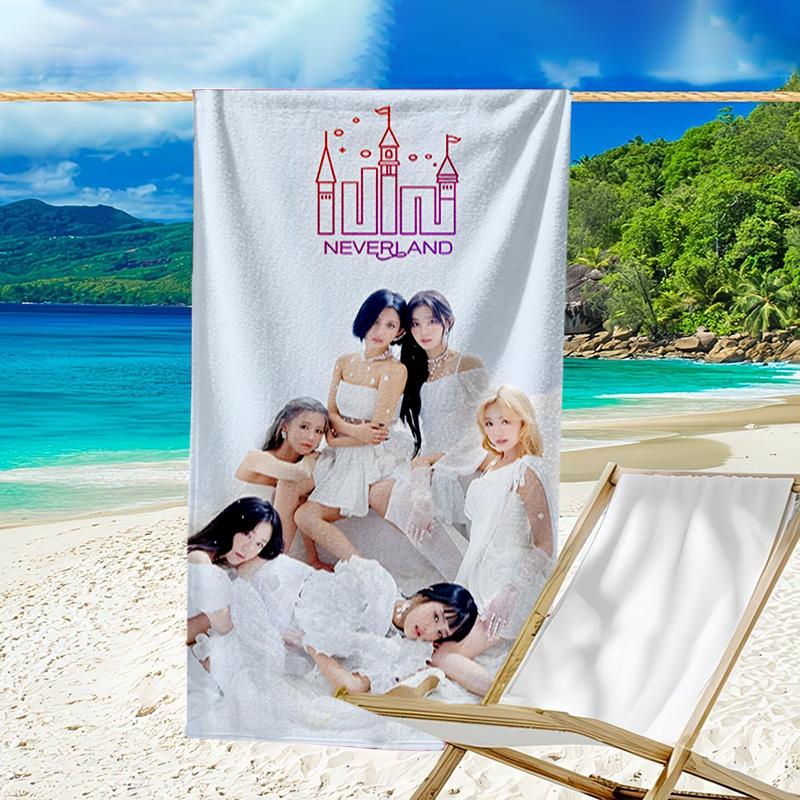 Kpop idle Colorful Dreams Quick-Dry Microfiber Beach Towel Super Soft & Absorbent for Bath, Beach, Travel Bath Time Accessory, Fan gifts