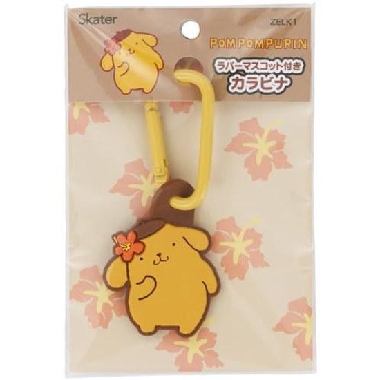 Карабин для скейтборда Резиновый талисман Sanrio Pompompurin Солнечный ожог ZELK1-A