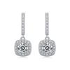 Серьги из серебра 925 пробы с муассанитом, длинные серьги Dream, украшения для ушей
