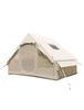 GOTENTIFY Inflatable Tent Air Easy Assembly Person Oxford Lodge TPU Window 4 Seasons Lodge Family Storage Air Pump Included 2-3 Bag, Pegs,
