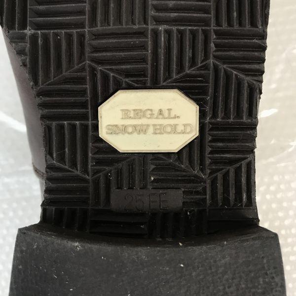 Regal Туфли из натуральной кожи с прямым мыском и закрытой шнуровкой, размер 25.0EE, коричневые, деловые(ИСПОЛЬЗОВАЛ)