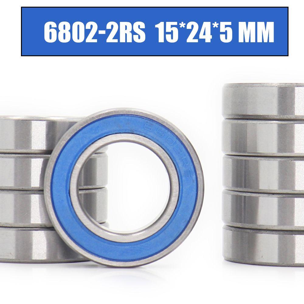 with Grease Blue 6802 VRS MAX Bearings RSV Ball Bearings Full Balls Bearing Bike Pivot Bearing