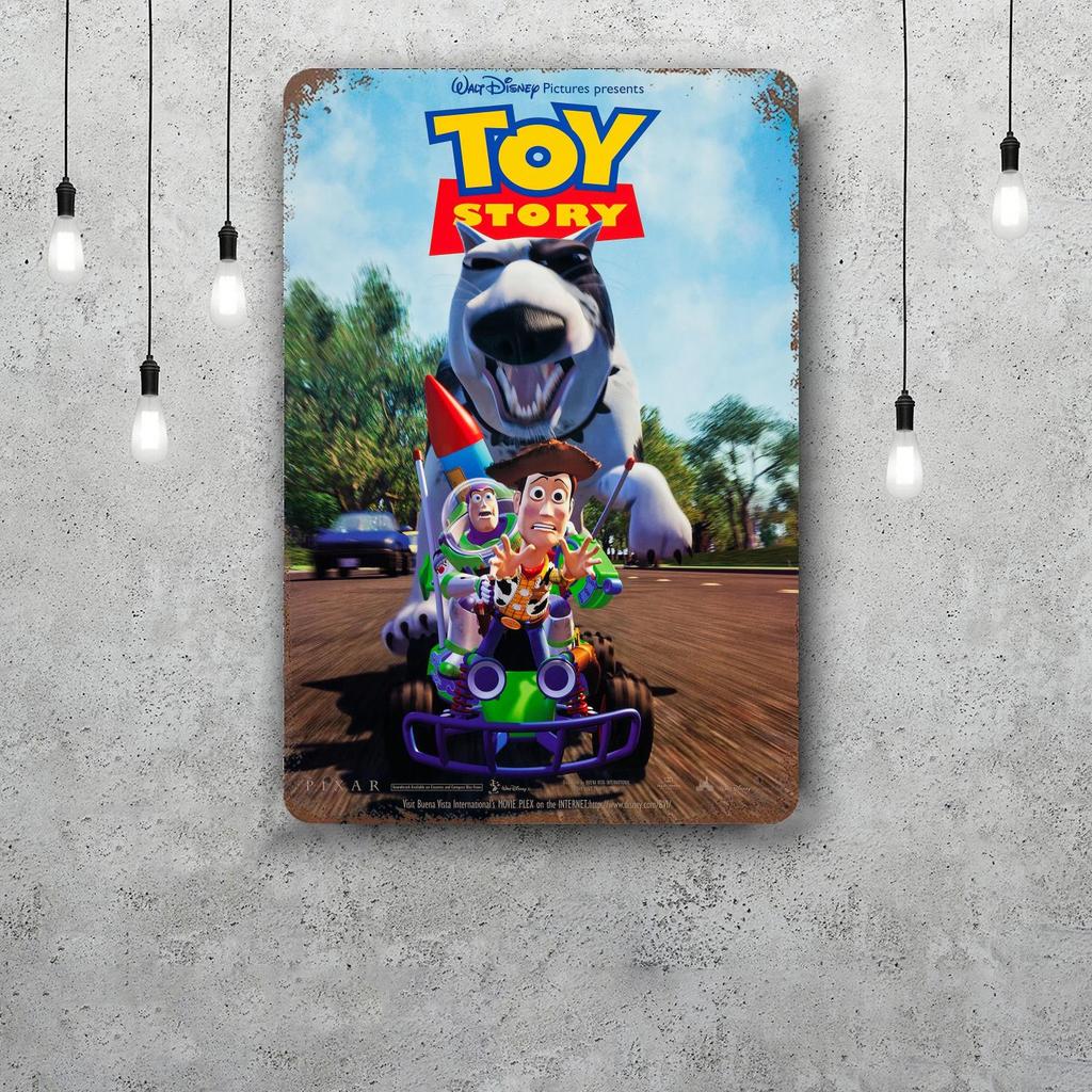 MINISO The Pixar Story Funny Bar Metal Sign, Retro Plaque, Vintage Sign, Alcohol Drinker, Pub, Club, Kitchen Wall Decoration