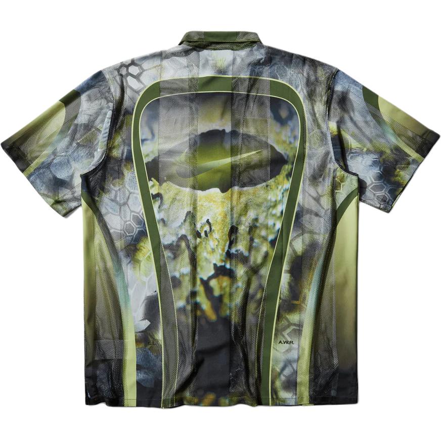 Nike X NOCTA Opal Tito Neeks Button Down Pilgrim/Oil Green/Black Мужская уличная одежда FV1939-378