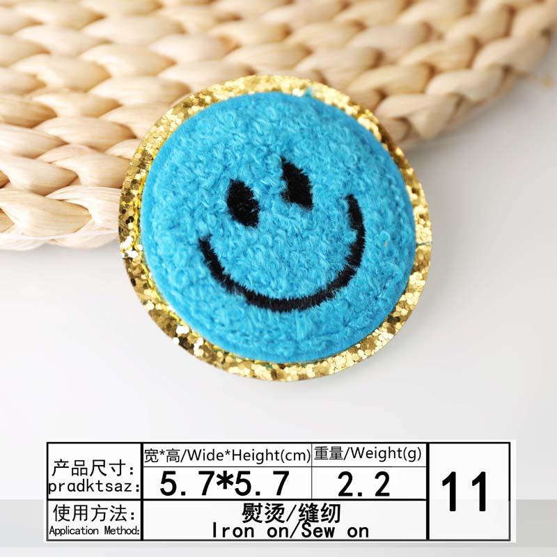 Согласно вышивке, наклейка на ткань для вышивки, компьютерная вышивка, полотенце, вышивка, смайлик, любовь, серия, одежда, украшение, нашивка, наклейка