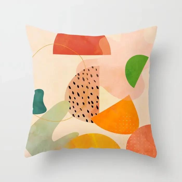 decorative Home pillow case Cushion covers 45*45 nordic 40*40 40x40cm 50x50cm Living room modern geometric abstract 60x60 color