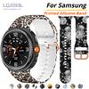 Силиконовый ремешок с принтом для Samsung Galaxy Watch 8 40мм 44мм/8 Classic 46мм Мужской Женский Силиконовый Спортивный Ремешок Для Galaxy Watch7 Ultra 47мм 2025 Браслет