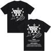 Rapper Chris Brown Tshirt Breezy Bowl XX Tour 2025 TShirts Unisex Women Harajuku ONeck Short Sleeve T Shirt Streetwear Fans Gift
