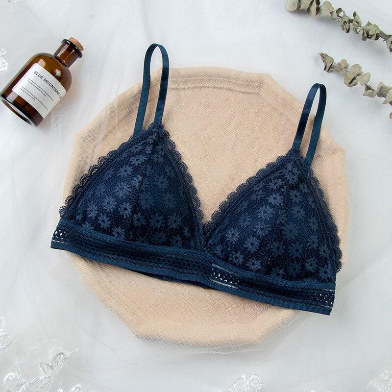 Sexy Lace Bra Beauty Back Suit Underwear Bra Wireless Seamless Women's Underwear Bras