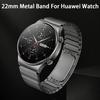 For Huawei Watch GT 46mm Band Metal Bracelet 22mm Strap For Samsung Galaxy Watch 3 45mm Replaceable Watchband Accessory